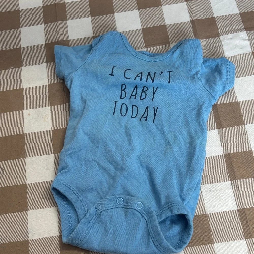 🟢10/$10 - Blue Baby Onesie